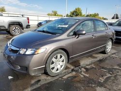 Honda salvage cars for sale: 2011 Honda Civic LX