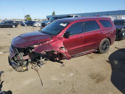 Salvage cars for sale at Woodhaven, MI auction: 2020 Dodge Durango R/T