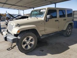 Jeep Vehiculos salvage en venta: 2017 Jeep Wrangler Unlimited Sahara