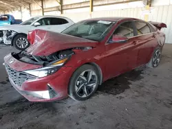 Salvage cars for sale at Phoenix, AZ auction: 2023 Hyundai Elantra Limited