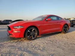 Salvage cars for sale at Houston, TX auction: 2022 Ford Mustang