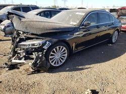 Salvage cars for sale at Elgin, IL auction: 2020 BMW 740 XI