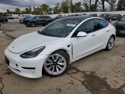 Salvage cars for sale at Bridgeton, MO auction: 2023 Tesla Model 3