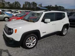 Salvage cars for sale at Spartanburg, SC auction: 2018 Jeep Renegade Latitude