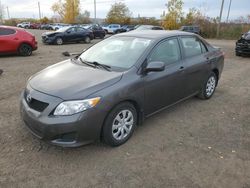 Toyota salvage cars for sale: 2009 Toyota Corolla Base