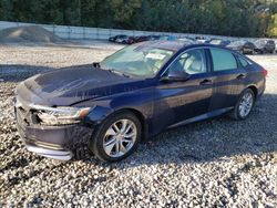 Honda salvage cars for sale: 2019 Honda Accord LX