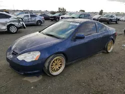 Salvage cars for sale at Antelope, CA auction: 2004 Acura RSX