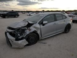 Salvage cars for sale at San Antonio, TX auction: 2021 Toyota Corolla LE