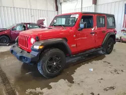 Jeep Vehiculos salvage en venta: 2020 Jeep Wrangler Unlimited Sport