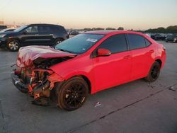 Toyota Vehiculos salvage en venta: 2016 Toyota Corolla L