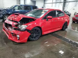 Salvage cars for sale at Ham Lake, MN auction: 2016 Subaru WRX Premium