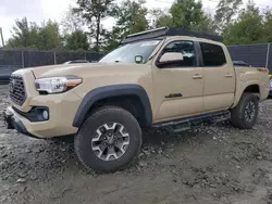 Salvage cars for sale at Waldorf, MD auction: 2020 Toyota Tacoma Double Cab