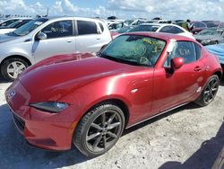 Mazda Vehiculos salvage en venta: 2017 Mazda MX-5 Miata Grand Touring