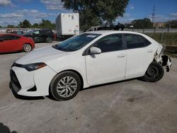 Toyota salvage cars for sale: 2017 Toyota Corolla L