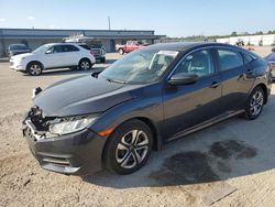 Honda salvage cars for sale: 2017 Honda Civic LX