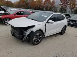 Salvage cars for sale at North Billerica, MA auction: 2023 Ford Escape ST Line Elite