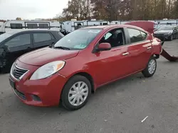 Nissan salvage cars for sale: 2012 Nissan Versa S