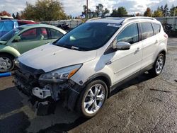 Salvage cars for sale from Copart Woodburn, OR: 2013 Ford Escape Titanium