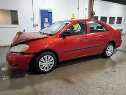 Toyota Corolla ce Vehiculos salvage en venta: 2006 Toyota Corolla CE