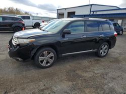 Salvage cars for sale at Mcfarland, WI auction: 2012 Toyota Highlander Limited