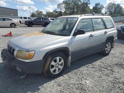 Salvage cars for sale from Copart Gastonia, NC: 2002 Subaru Forester L