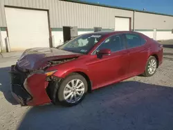 Salvage cars for sale at Leroy, NY auction: 2019 Toyota Camry L