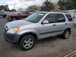 Honda Vehiculos salvage en venta: 2002 Honda CR-V EX