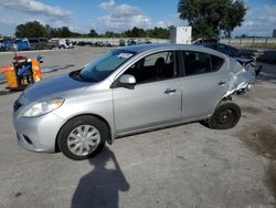 Salvage cars for sale at Orlando, FL auction: 2014 Nissan Versa S