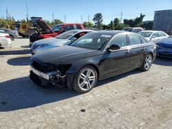 Salvage cars for sale at auction: 2015 Audi A6 Premium Plus