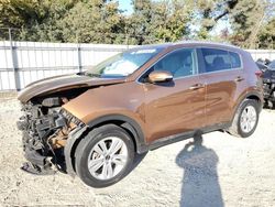 Salvage cars for sale at Hampton, VA auction: 2018 KIA Sportage LX