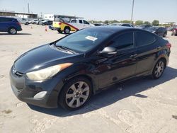 Salvage cars for sale at Grand Prairie, TX auction: 2013 Hyundai Elantra GLS