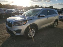 Salvage cars for sale at Mocksville, NC auction: 2017 KIA Sorento LX