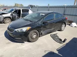 Salvage cars for sale at Kansas City, KS auction: 2016 KIA Forte LX