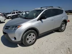 Salvage cars for sale from Copart Temple, TX: 2015 Toyota Rav4 LE