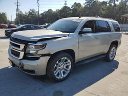 Chevrolet Tahoe c1500 lt salvage cars for sale: 2015 Chevrolet Tahoe C1500 LT