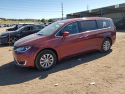 Salvage cars for sale at Colorado Springs, CO auction: 2019 Chrysler Pacifica Touring Plus