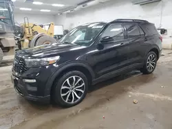 Salvage cars for sale at Davison, MI auction: 2020 Ford Explorer ST