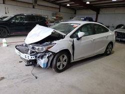 Salvage cars for sale at Chambersburg, PA auction: 2017 Chevrolet Cruze LS