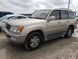 Lexus salvage cars for sale: 2000 Lexus LX 470