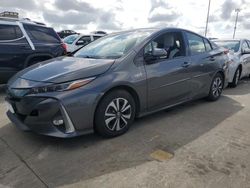 Salvage cars for sale at Riverview, FL auction: 2017 Toyota Prius Prime