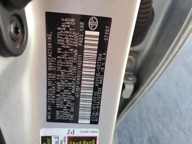 2012 Toyota Camry Base