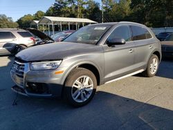 Salvage cars for sale at Savannah, GA auction: 2020 Audi Q5 Premium