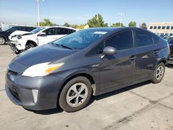 Salvage cars for sale at Littleton, CO auction: 2013 Toyota Prius