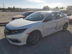 Salvage cars for sale at Mentone, CA auction: 2019 Honda Civic EXL