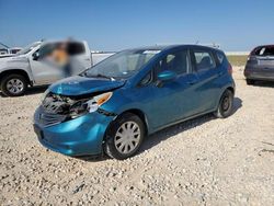 Salvage cars for sale at Taylor, TX auction: 2015 Nissan Versa Note S