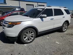 Salvage cars for sale at Earlington, KY auction: 2013 Ford Explorer Limited