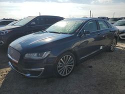 Salvage vehicles for parts for sale at auction: 2017 Lincoln MKZ Hybrid Select