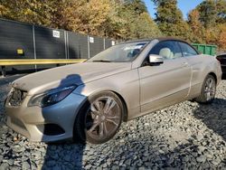 Salvage cars for sale at Waldorf, MD auction: 2016 Mercedes-Benz E 400