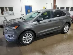 Salvage cars for sale at Blaine, MN auction: 2015 Ford Edge SEL