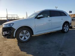 Salvage cars for sale at Wilmington, CA auction: 2018 Audi Q7 Premium